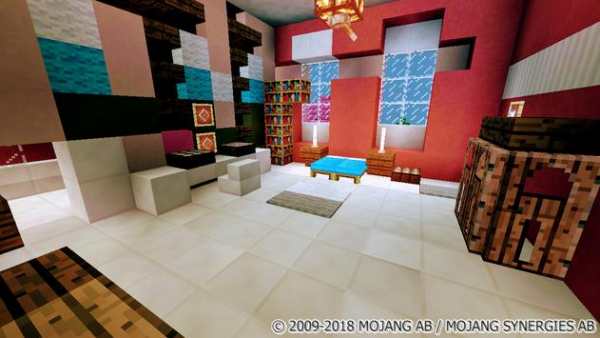 Pink House for Girls. Minecraft Map screenshot 7
