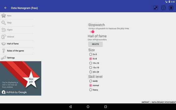 Oste Nonogram (free) screenshot 8