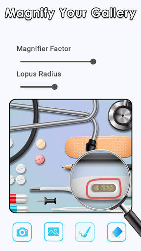Magnifying Glass With Focus & Led Flashlight screenshot 4
