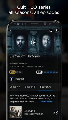 HBO GO 2 تصوير الشاشة