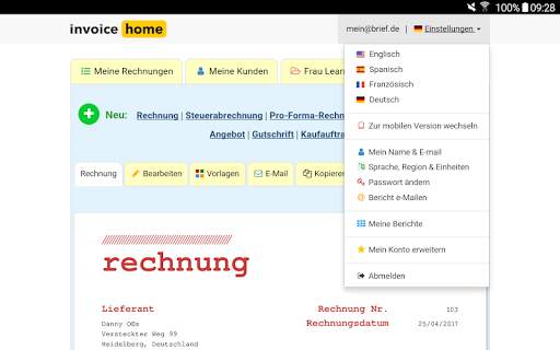 100 freie PDF Vorlagen screenshot 14