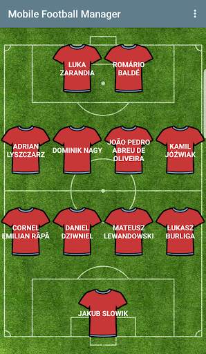 Mobile Football Manager screenshot 2