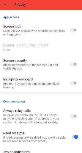 OTRA Messenger is a FREE messaging app available screenshot 6