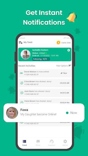 Fawa: Whatsapp Online Tracker screenshot 1