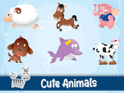 Animals Puzzle 😻 🙈 🐢 🐓 🦄 Free Fun Educational screenshot 2