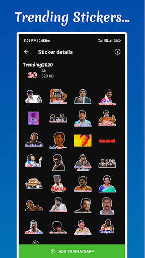 Tamil Stickers for WhatsApp screenshot 3