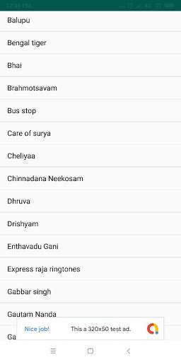 Telugu Ringtones screenshot 2