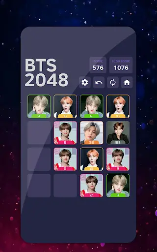 BTS 2048 Game screenshot 6