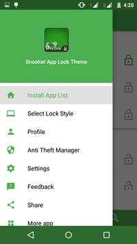 Snooker App Lock Theme screenshot 7