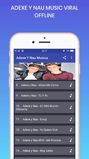 Adexe y Nau Musica Offline screenshot 3