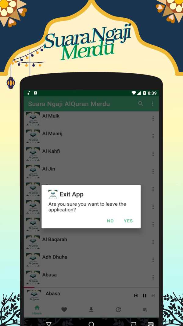 Islamic Quranic Recitation screenshot 3