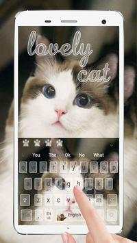 Cute Cat Keyboard screenshot 1