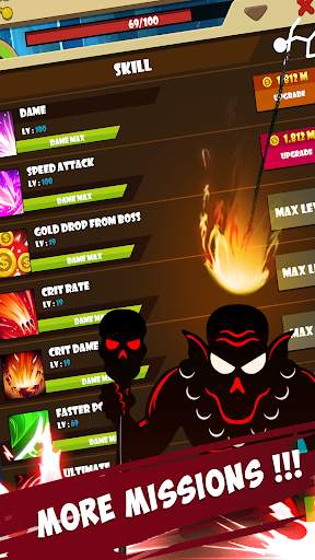 Idle Stickman - King of Weapons screenshot 4
