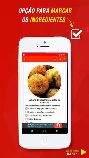Receitas de Salgados screenshot 3