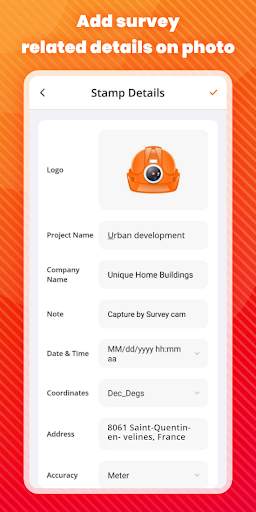 Survey Cam: Geotag & timestamp screenshot 3