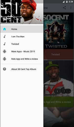 50 Cent Top Album Offline screenshot 2