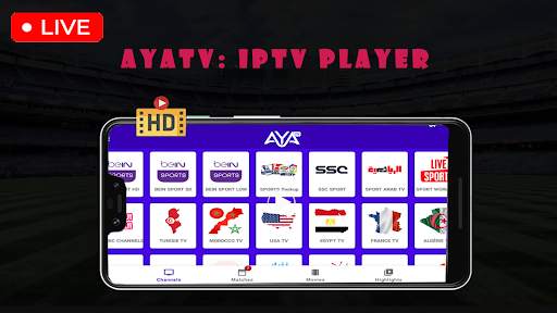 AYA TV PLAYER PRO: IPTV Player screenshot 1