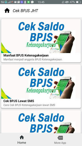 Cek BPJS Ketenagakerjaan Online - New 2020 screenshot 2