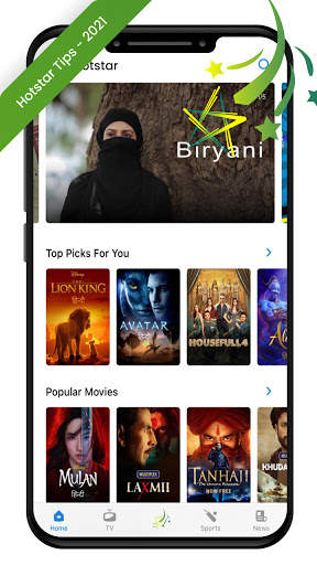 Hotstar Free Live Cricket - Free Movies Streaming screenshot 1