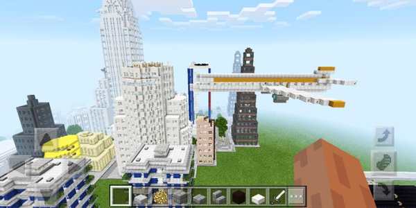 Vanwood city. Minecraft map screenshot 2
