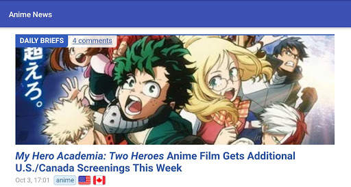 Anime News screenshot 5
