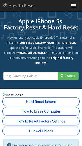 Factory Reset Guide screenshot 4