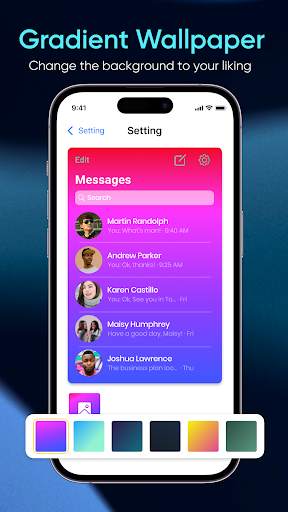 AI Messages OS16 - Messenger 2 تصوير الشاشة