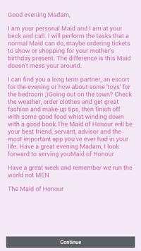 Maid of Honour screenshot 4