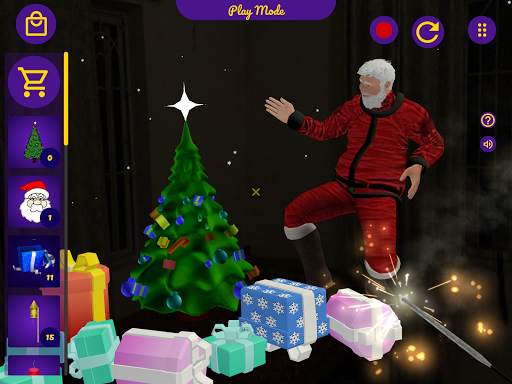 Augmented Reality Fireworks: Christmas Edition screenshot 7
