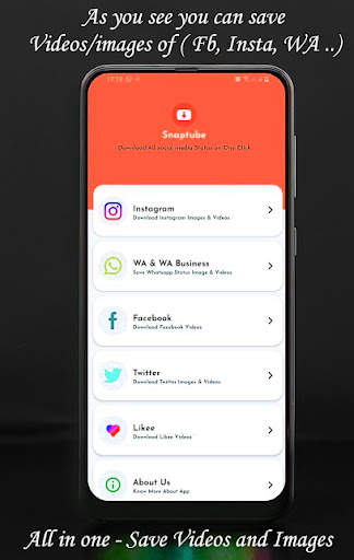 Snaptubè All Video Downloader screenshot 2