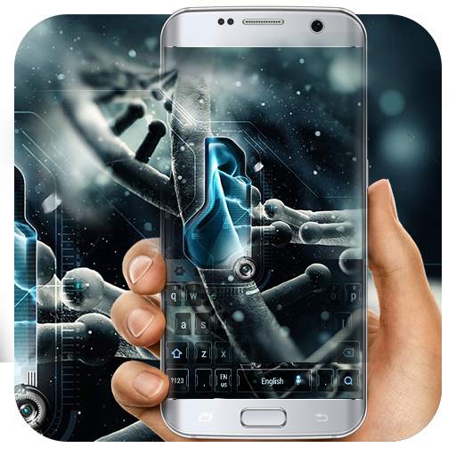 DNA creatures  tech future  keyboard 10001001