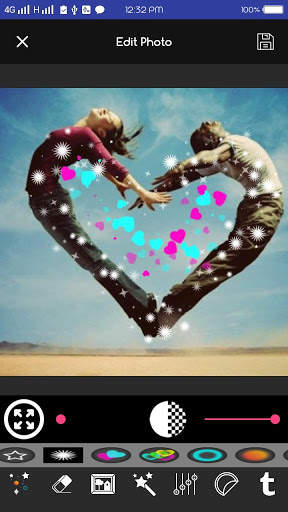 Glitter Photo Effect Editor screenshot 1