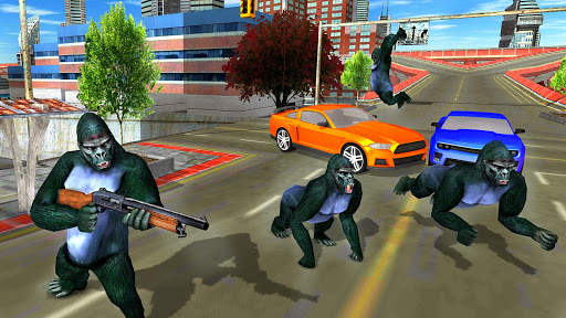 Angry Apes Attack Survival War screenshot 11