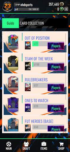 NHDFUT 23 Draft & Packs screenshot 4