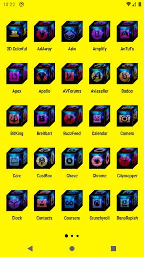 3D Colorful Icon Pack screenshot 2