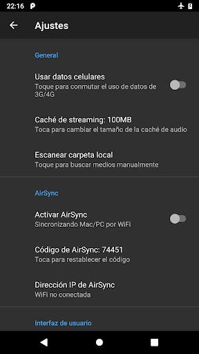 doubleTwist reproductor música screenshot 7