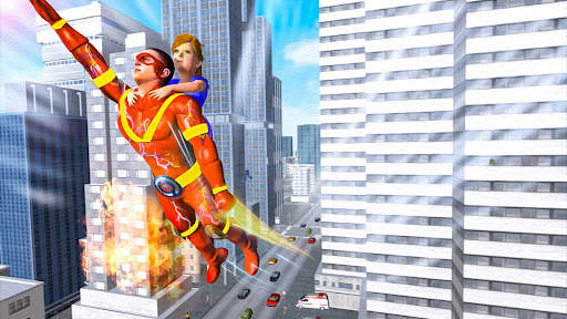 Flying Robot Games: Super Hero screenshot 5