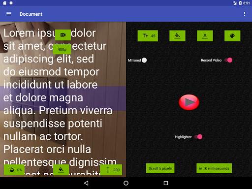 Speechix - Teleprompter Camera screenshot 4