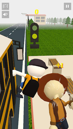 Bad Guy At School Bus screenshot 4