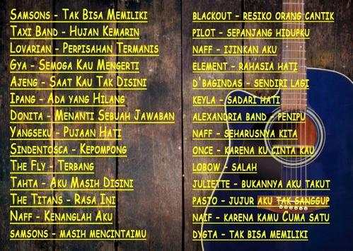 Kumpulan Lagu Band dan Pop Indo Terpopuler Th 2000 screenshot 4
