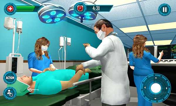 Hospital ER Emergency Heart Surgery: Doctor Games screenshot 1