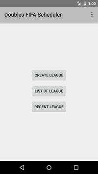 Doubles FIFA Scheduler screenshot 3