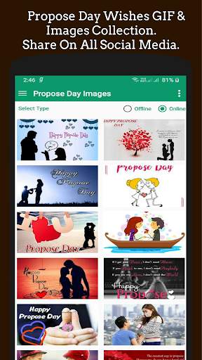 Propose Day GIF & Greeting. 💍 screenshot 3
