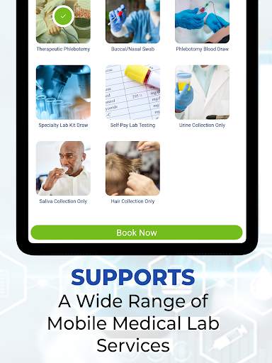 Mobile Medical Lab: Book Tests screenshot 9