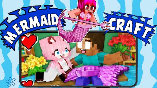 Mermaid craft mod 3 تصوير الشاشة