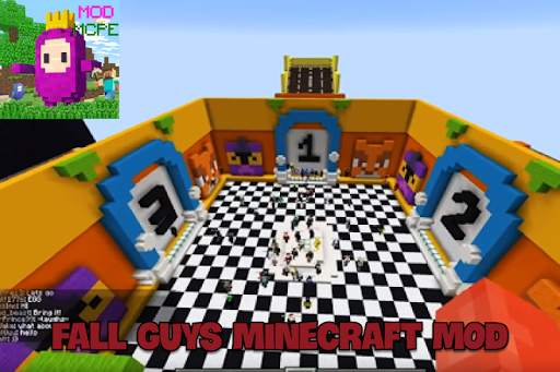 Faller Guys Mod for Minecraft Game screenshot 1
