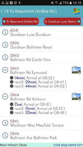 Ireland / Dublin Bus Realtime screenshot 4