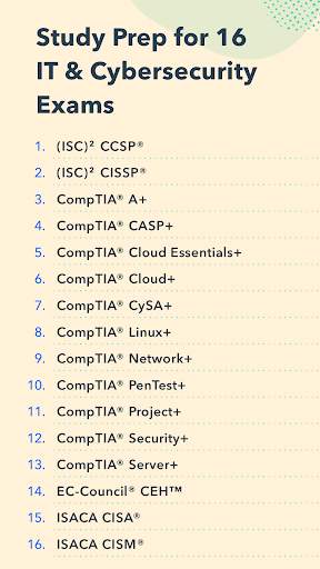 IT & Cybersecurity Pocket Prep screenshot 10