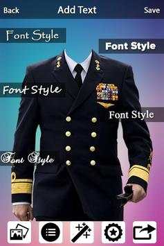 Soldier Photo Suit : Army Suit screenshot 3