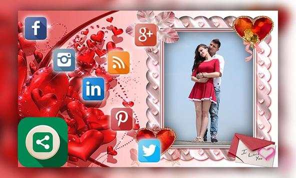 Romantic Love Photo Frame 2018 screenshot 6